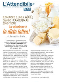 Buonumore e linea addio, quando i carboidrati sono troppi. La soluzione è la dieta lattea!