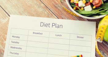 La dieta tipo per 7 giorni