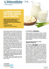 Numero 64 La dieta giusta per dire addio alla pancia