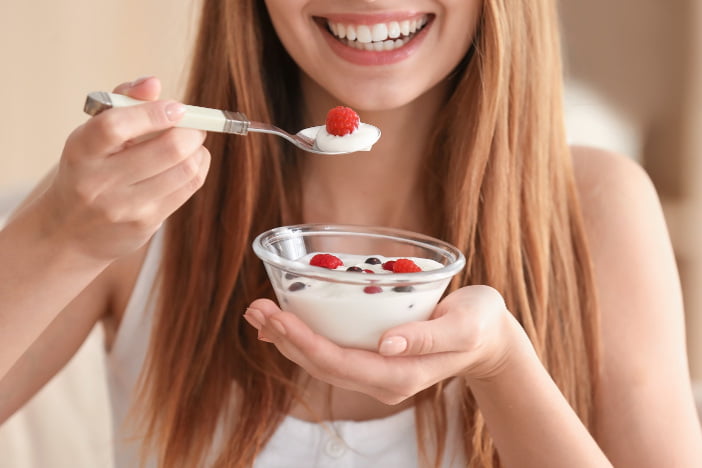 latticini probiotici e salute del cavo orale